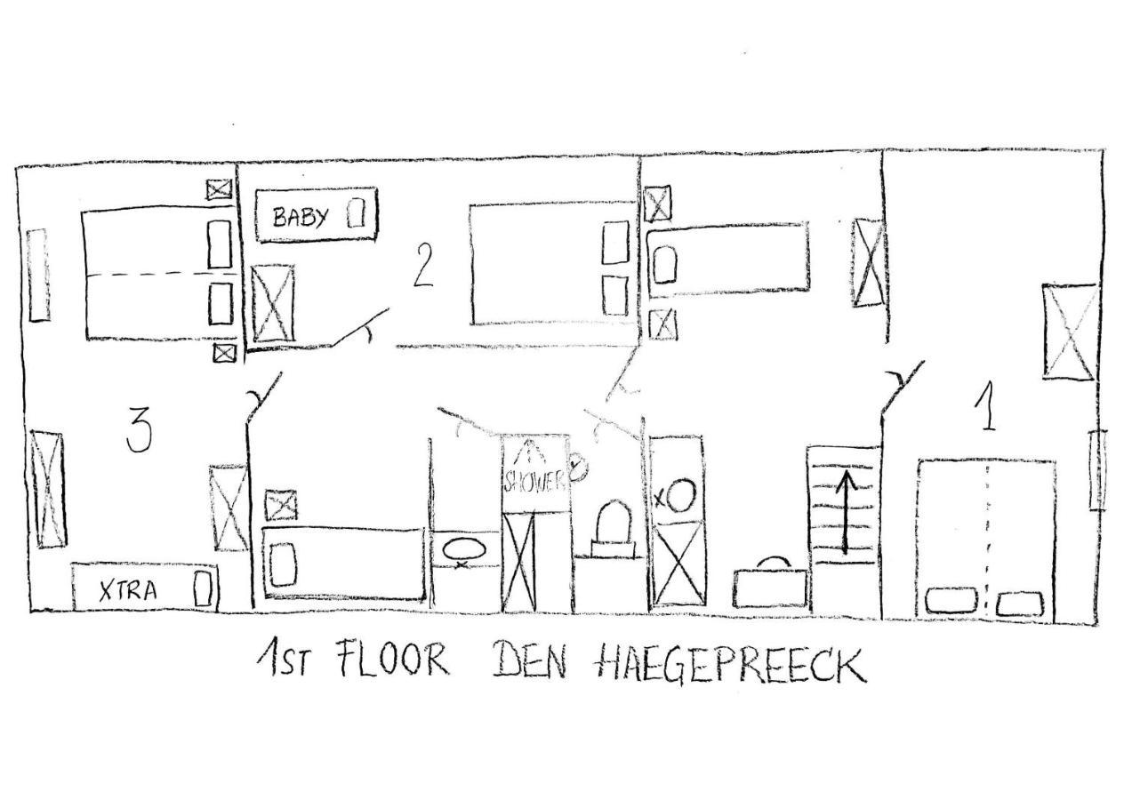 Horebeke Den Haegepreeck 빌라 외부 사진